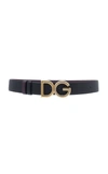 DOLCE & GABBANA IN THE WOOD REVERSIBLE LEATHER BELT,808085