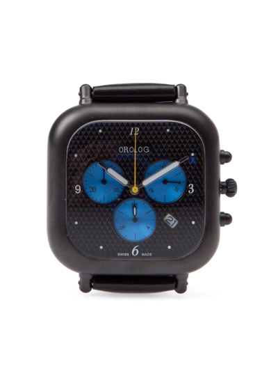 Orolog By Jaime Hayon 'oc1' Chronograph Watch In Black