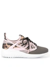 Sophia Webster Fly By Neoprene Butterfly Sneakers In Pink