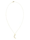 ANDREA FOHRMAN 18KT YELLOW GOLD DIAMOND LUNA NECKLACE