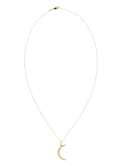 Andrea Fohrman 18kt Yellow Gold Diamond Luna Necklace