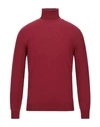 DRUMOHR DRUMOHR MAN TURTLENECK BRICK RED SIZE 46 SUPER 140S WOOL,14071499CJ 5