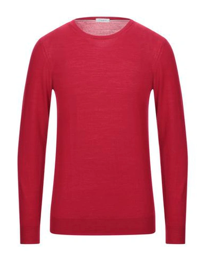 Paolo Pecora Sweaters In Red