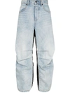 ALEXANDER WANG PACK MIX HYBRID CONTRAST PANEL JEANS