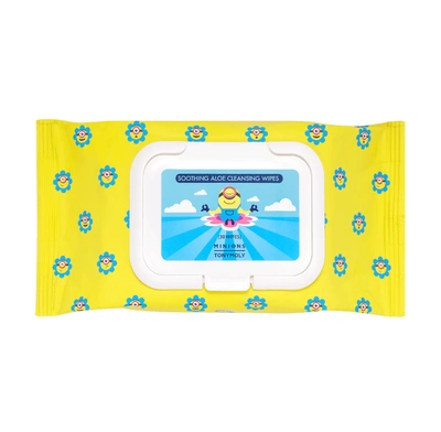 Tonymoly Minions Soothing Aloe Cleansing Wipes, 30 Ct.