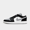 Nike Jordan Big Kids' Air Retro 1 Low Casual Shoes In Grey/black