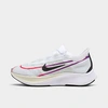 Nike Women's Zoom Fly 3 Running Sneakers From Finish Line In White