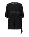 Manila Grace T-shirts In Black