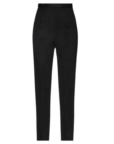 Elisabetta Franchi Woman Pants Black Size 10 Polyester, Viscose, Elastane