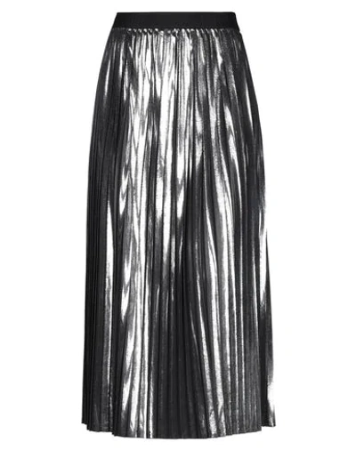Versace Long Skirts In Silver