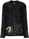 BY WALID EMBROIDERED BOMBER JACKET