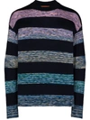 MISSONI CREW NECK STRIPED JUMPER