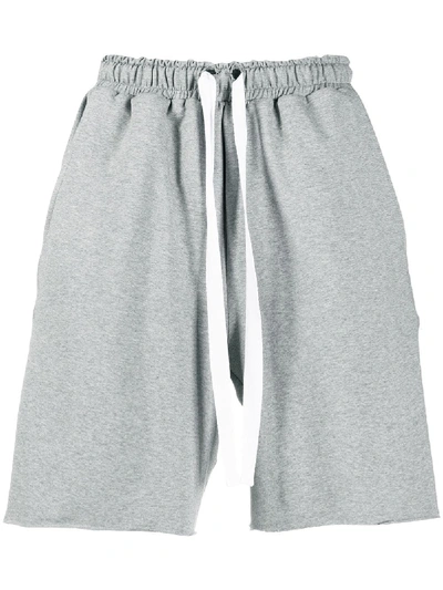 Alchemy Drawstring Track Shorts In Grey