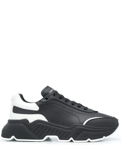 DOLCE & GABBANA DAYMASTER LEATHER SNEAKERS