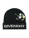 GIVENCHY 花卉刺绣套头帽