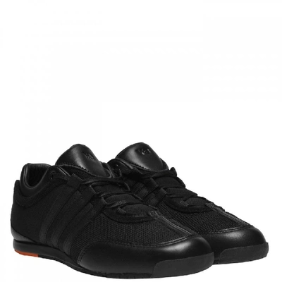 Y-3 Black Orange Mesh Trainers