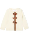 BURBERRY BOW DETAILED CARDIGAN