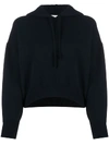 VALENTINO BOXY-FIT CROPPED HOODIE