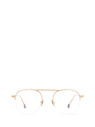 Ahlem Voltaire Rose Gold Brushed Glasses