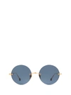 AHLEM PLACE DE LA ROTONDE ROSE GOLD SUNGLASSES,11438945