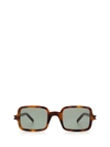 Saint Laurent Sl332 Tortoiseshell Square-frame Sunglasses