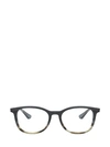 RAY BAN RAY-BAN RX5356 GRADIENT GREY ON STRIPPED GREY GLASSES,11437068
