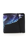 MARCELO BURLON COUNTY OF MILAN CHAIN WINGS WALLET,CMNC011E20LEA001 1043