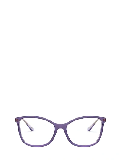 Vogue Eyewear Vogue Vo5334 Top Purple / Transparent Purple Glasses In 2848