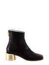 MM6 MAISON MARGIELA 50MM LEATHER ANKLE BOOTS,11435670