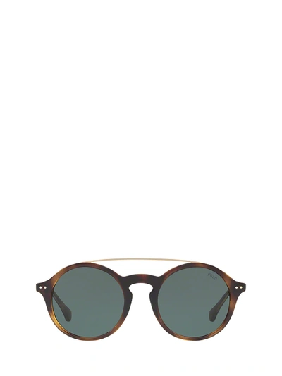 Polo Ralph Lauren Ph4122 500371 Sunglasses In Brown