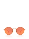 EYEPETIZER JULIEN ORANGE SUNGLASSES,11436048