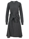 JW ANDERSON JW ANDERSON WAIST TIE A-LINE DRESS,11426121