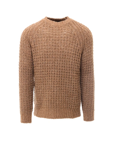 Roberto Collina Wool Sweater - Atterley In Brown