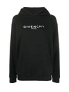 GIVENCHY LOGO VINTAGE HOODIE,11436325