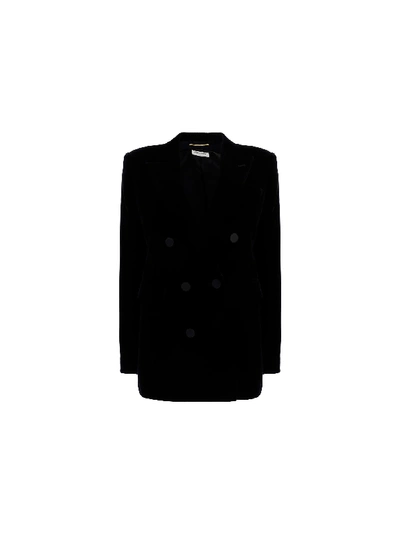 Saint Laurent Jacket In Noir