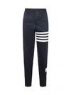 THOM BROWNE 4-BAR COTTON CHINO TROUSERS,11435207