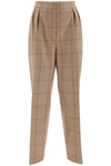 MARNI CHECKERED TROUSERS,PAMA0192U0TW893 CHM37