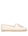 Tory Burch Espadrilles In White