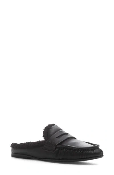 275 Central Vivien Loafer Mule In Black