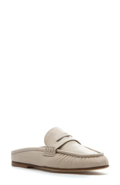 275 Central Vivien Penny Loafer Mule In Neutral