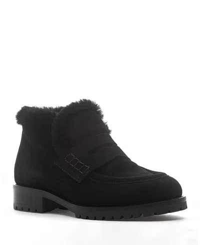 275 Central Women's Zelia Fur Weatherproof Boot In Black