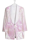 BALMAIN SEQUIN-EMBELLISHED BLAZER