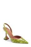 AMINA MUADDI HOLLI SLINGBACK PUMP,HOLLISLING