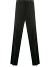 JUST CAVALLI ZIP DETAIL STRAIGHT TROUSERS