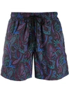 ETRO PAISLEY-PRINT SWIM SHORTS