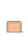 Stella Mccartney Small Falabella Flap Wallet In Neutrals