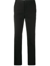 Vince Tapered Tailored Trousers In Black