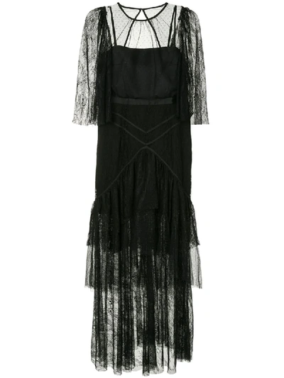 Alice Mccall Love Craft Maxi Dress In Black