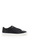 Mcm Monogram-print Low-top Sneakers In Black (black)