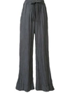 TAYLOR WASHED VARIGATE WIDE-LEG TROUSERS